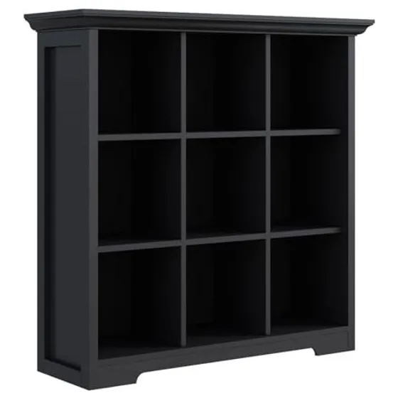 OSCHF Open Bookcase with Base – Black