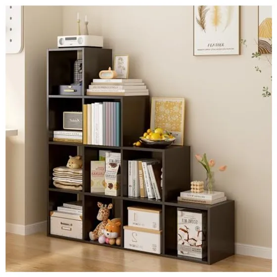OSCHF Ladder Cube Bookcase – Black