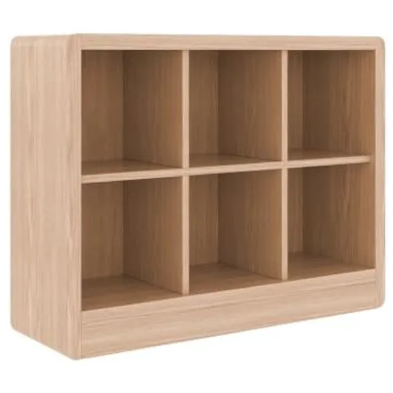OSCHF Low Cube Bookcase – Oak
